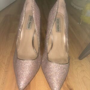 Steve Madden Glittering Pink Heels
